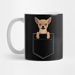 Funny Chihuahua in Your Pocket for Dogs Lovers Mug